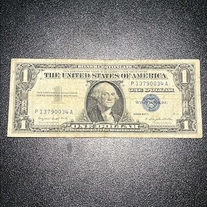 $1 1957A Dollar Silver Certificate Collectors Item